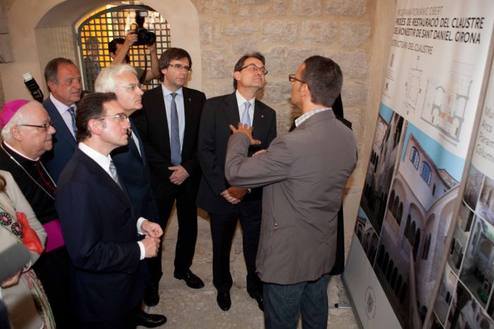 Rehabilitaci� del claustre de Sant Daniel
