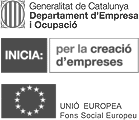 Generalitat de Catalunya - Departament d'Empresa i Ocupaci� / INICIA per la creaci� d'empreses / UNI� EUROPEA - Fons Social Europeu