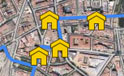 Masó Tour through Girona in Google Maps