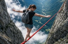 Vistes panoràmiques des de dintre l'abisme