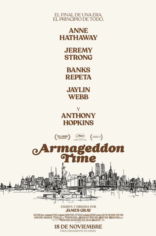 Cartell: Armageddon Time <span class='sala'>(sala 1)</span>
