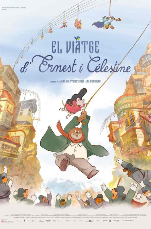 Cartell: El viatge d'Ernest i Célestine <span class='sala'>(sala 1)</span>
