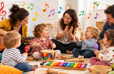 Música en família: cançons i jocs musicals