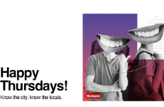 Happy Thursdays: Connect with the city!