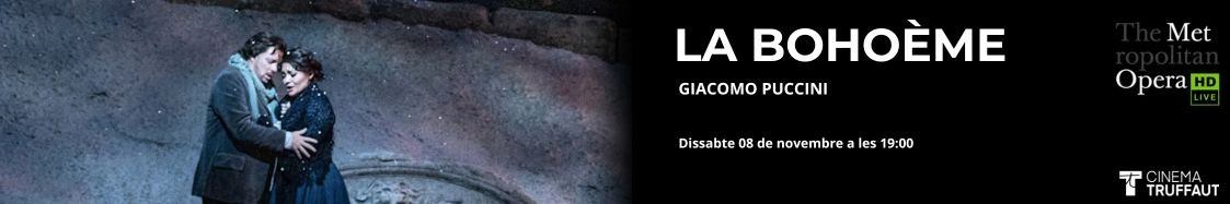 The Metropolitan Opera Live, Dissabte 08 de novembre, La Bohème