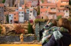 Pessebre al portal de l'Ajuntament