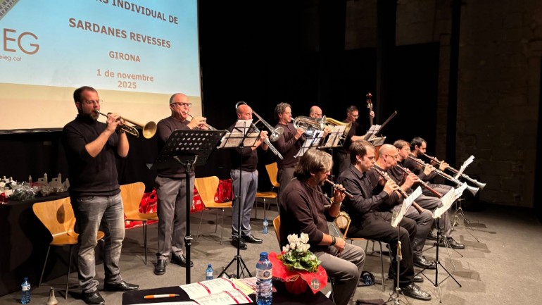 Girona individual sardana revessa competition