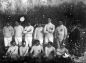 Girona sports 5. Portrait of the Corintians football team, in the Devesa. 1905 ca. Author: Lleó Audouard (attributed).