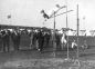 Gävle sports 5. Pole vault competition at the military school. 1901. Author: unknown (Arkiv Gävleborg).