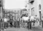 Girona transports 2. Carriage and employees of the Corcoy Transports Agency. 1900. Author: unknown.