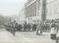 Budapest religion 3. Funeral procession of Lajos Kossuth along the Erzsébet Boulevard, April 1st, 1894. Author: György Klösz.