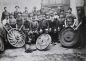 Budapest industry 1. Group portrait of workers at the Ganz Iron Foundry. Author: unknown.