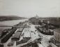 Budapest city 1. The Ferenc József (Széchenyi) Square with the embankment, c. 1896. Author: Mór Erdélyi.