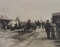 Budapest transports 2. Slip road from Margaret Bridge to the island, c. 1902. Author: Mór Erdélyi.