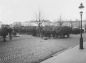 Gävle markets 4. Saleof hay in the Main Square.1910 ca. Author: Carl Larsson.