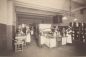 Budapest education 4. Cooking lesson for girls in the 6th grade of Erzsébet School for Women, c. 1905. Author: György Klösz.