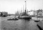 Gävle transports 5. Ships in the port of Gävle. 1910 ca. Author: unknown.