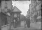 Girona stores 5. Kiosk in Rambla de la Llibertat. 1910 ca. Author: Josep Jou.