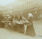 Budapest trade 3. Florists at the corner of Kerepesi (Rákóczi) Street and Erzsébet Boulevard, c. 1905. Author: Ferenc Kiss.