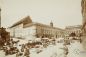 Budapest markets 3. Market on the Danube bank, 1880s. Author: unknown.