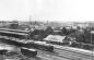 Gävle transports 3. Trains at the South Station. 1914 ca. Author: unknown.