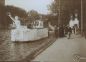 Budapest festivities 2. Artists maying beside the City Park lake, 1907. Author: Ödön Kapussy.